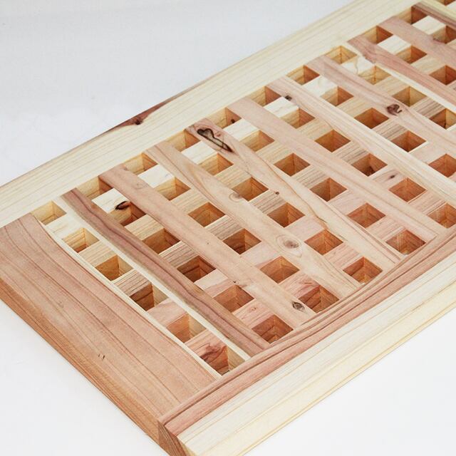 天板 木 さわら? 120x58x8cm 比重0.3 20kg 格子杉板 #04264 約 天板 木 さわら? 120x58x8cm 比重0.3 20kg 格子杉板 #04264 約