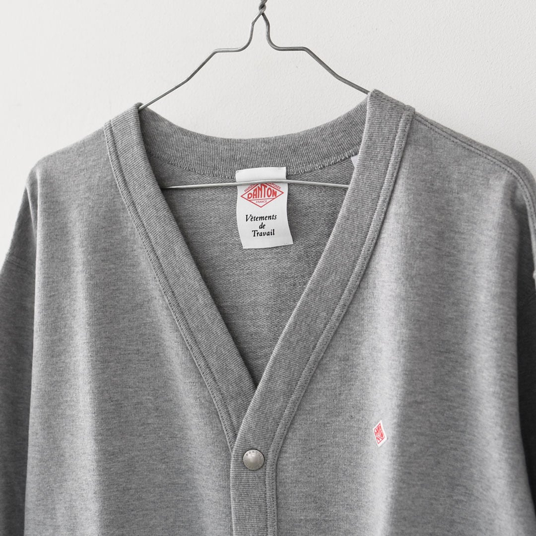 DANTON [ダントン] M COTTON TERRY V-NECK CARDIGAN [DT-C0406CIN