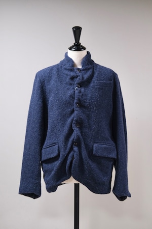 【Pillings】blanket jacket-navy-