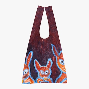 マルシェバッグ 「三匹の猫」小笹逸男