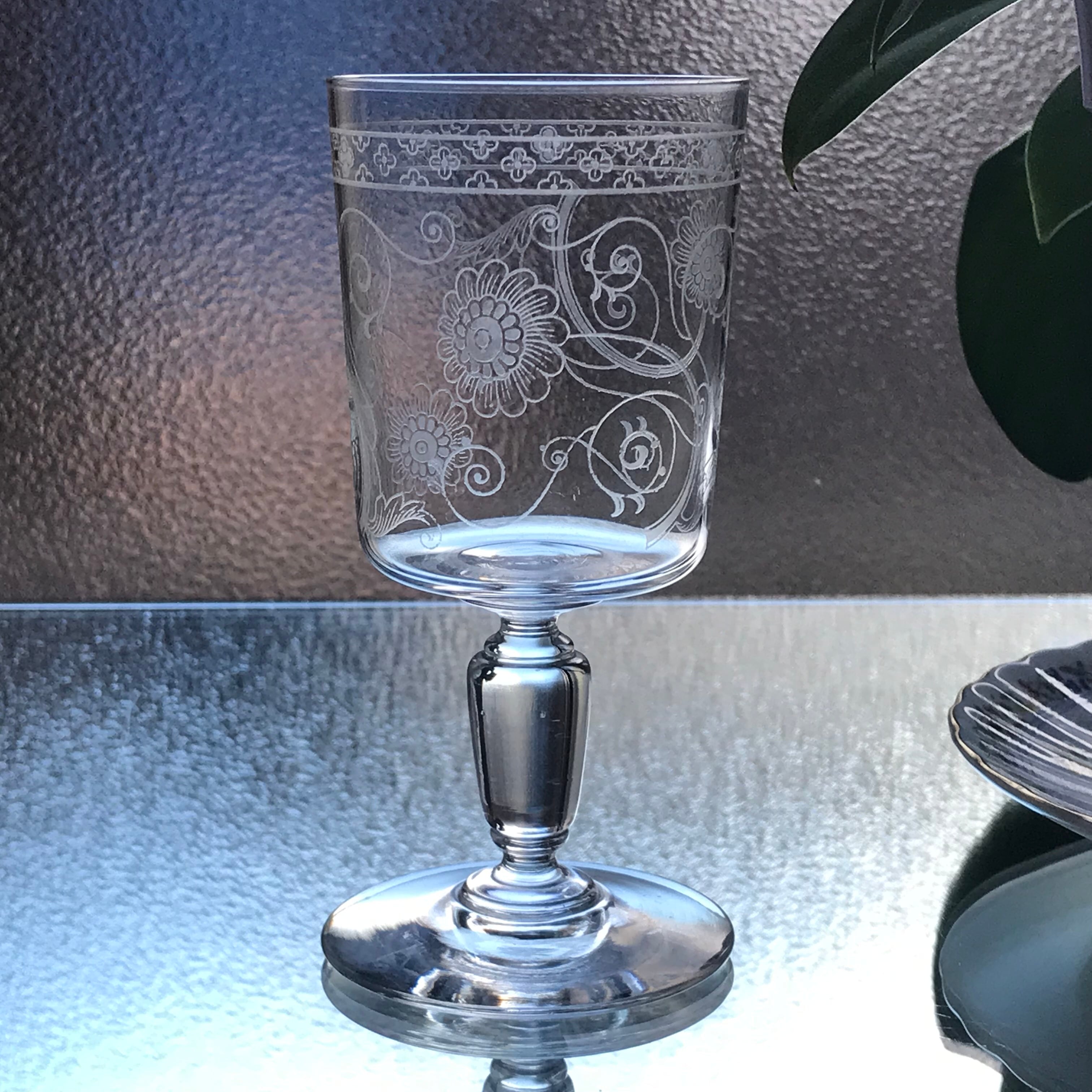 極希少】バカラ ツイストLサイズブルーカラー