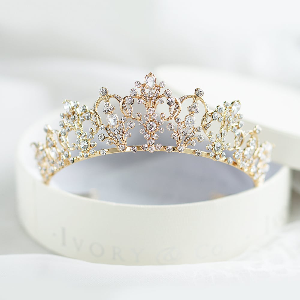 Ivory & Co. アイボリー・アンド・コー Jaqueline ジャクリーン / ブライダルティアラ