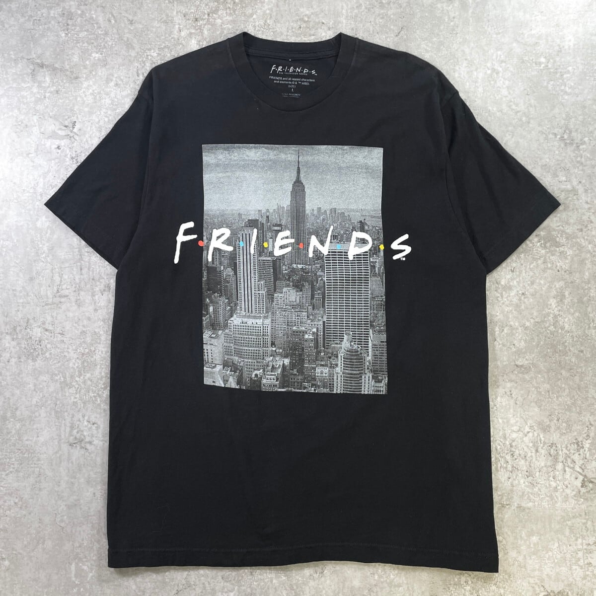 FRIENDS フレンズ 映画 ムービープリントTシャツ メンズL 古着 ドラマ