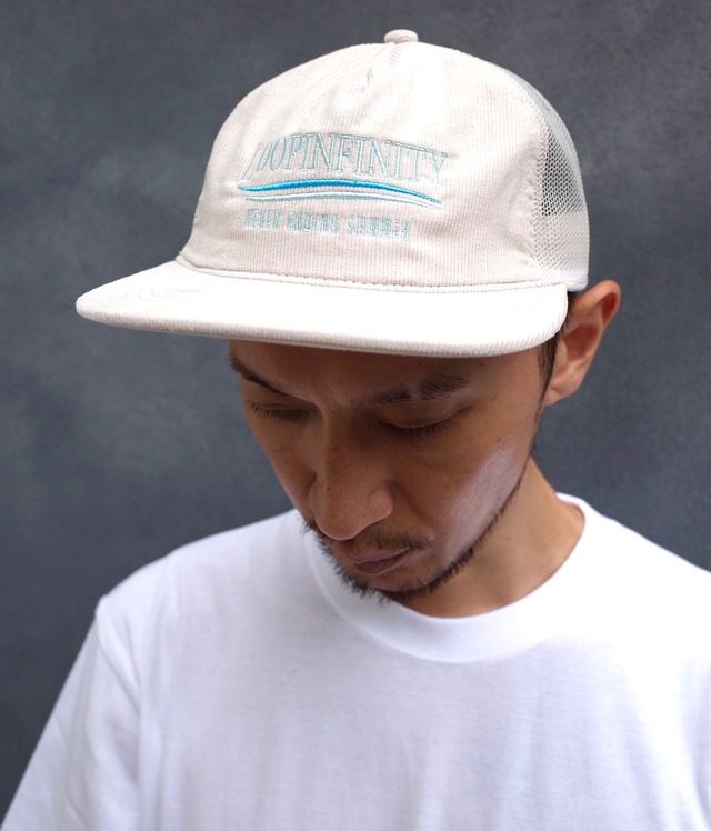 NES CORDUROY MESH CAP BONE