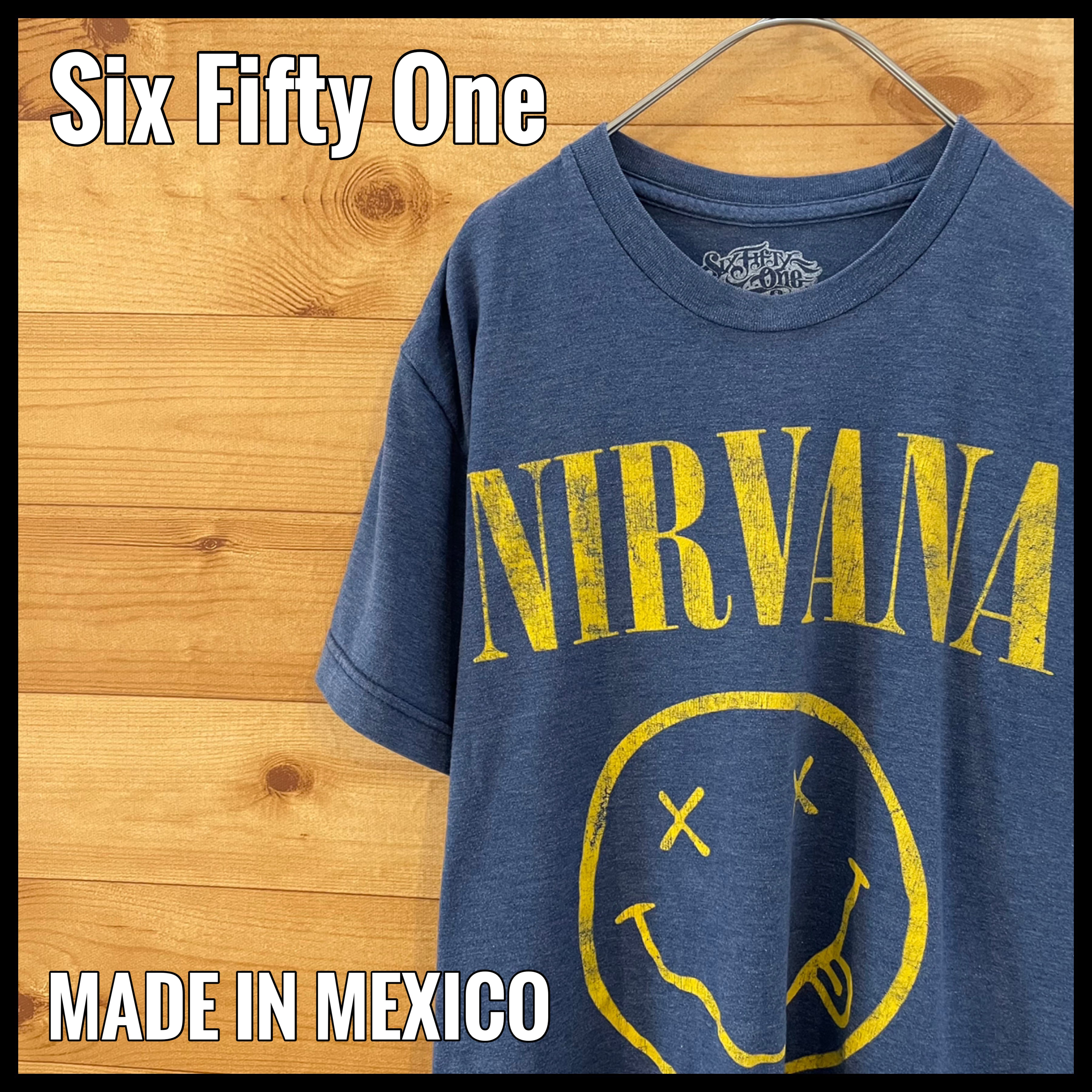 Nirvana 'smile' tee ニルヴァーナ ヴィンテージT Lサイズ-