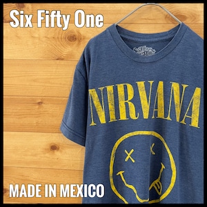 【Six Fifty One】Nirvana バンドTシャツ ロックt  バンt ロゴ ニルヴァーナ us古着