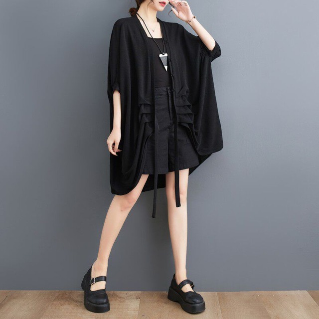 RELAXED LOOSE CARDIGAN OUTERWEAR M-17776