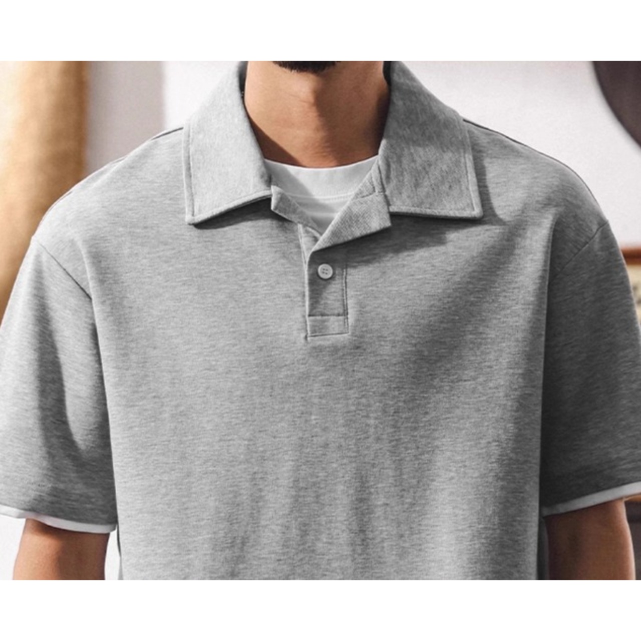 リラックスフィットサマーポロシャツ 10136