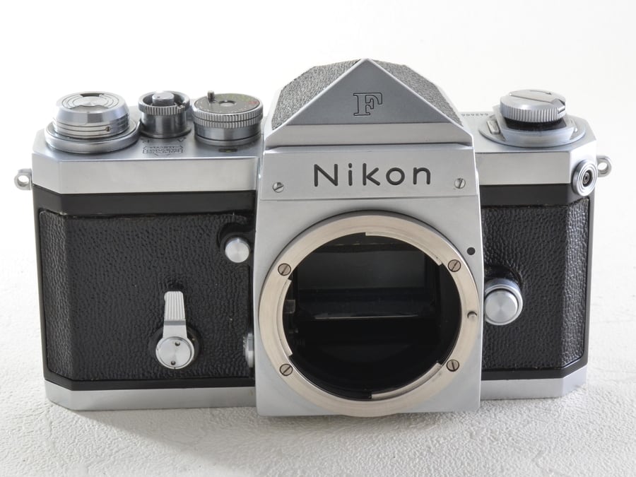 整備済み ニコンNikon F アイレベルファインダー 富士山マーク ボディ-