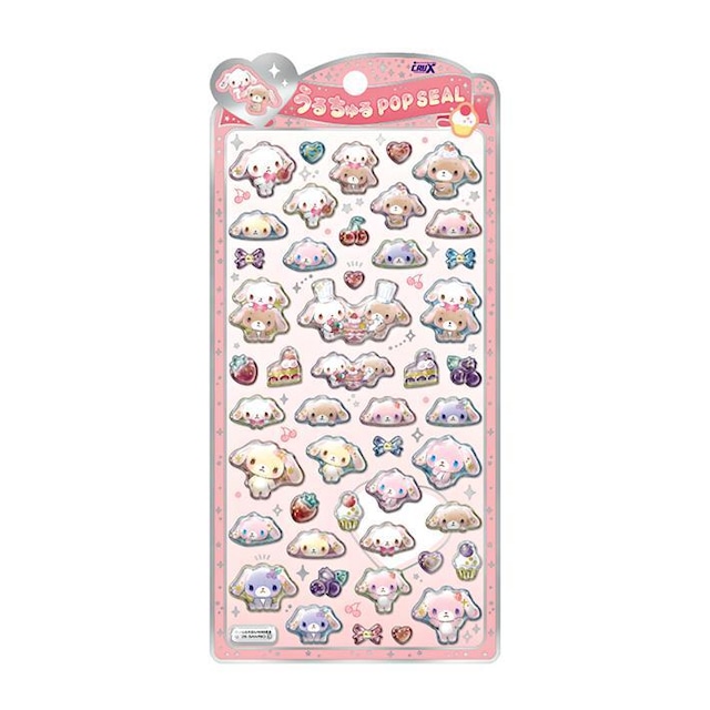 新作 うるちゅるポップシール シュガーバニーズSANRIO サンリオ CRUX クラックス 正規品 POP SEAL