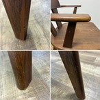 【引取限定 or 23区内限定配送】 NAGANO INTERIOR ナガノインテリア ダイニング5点セット チェア4脚＋テーブル1台 ラウンドテーブル 回転いす ダイニングテーブル ダイニングチェア【中古】