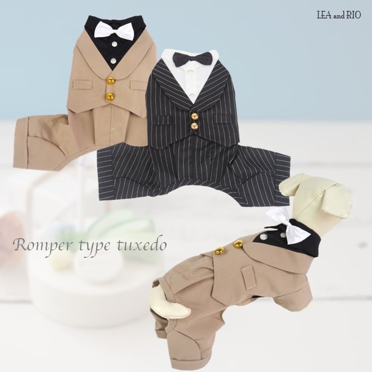 トップス DD135 DD136 タキシード スーツ フォーマル つなぎ