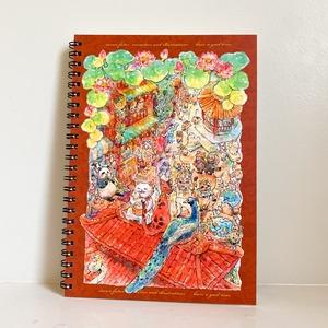 クロッキー帳  / 中華街干支絵巻