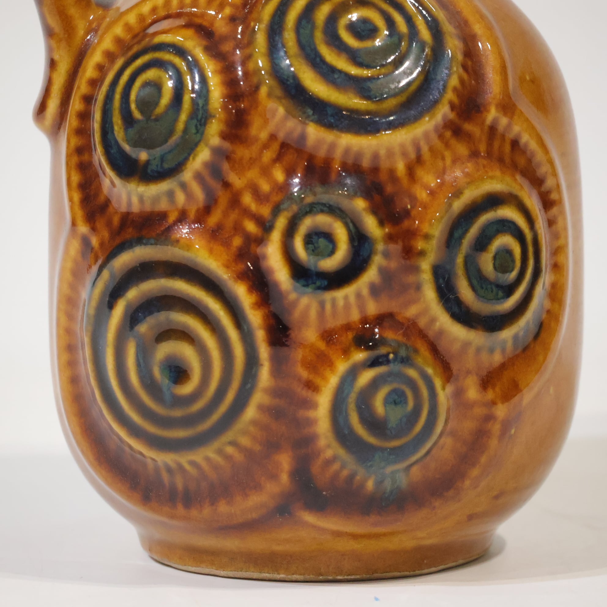 Bay Keramik-- 17.4㎝ | Fat Lava & German Art Pottery