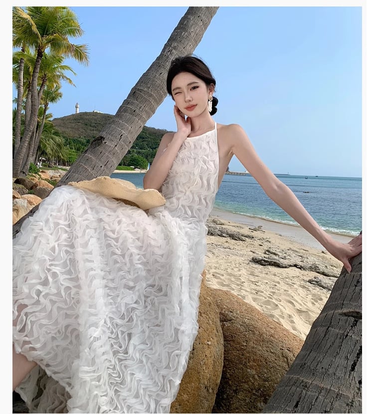 dress】バックレスワンピース M23462 | nanastyle