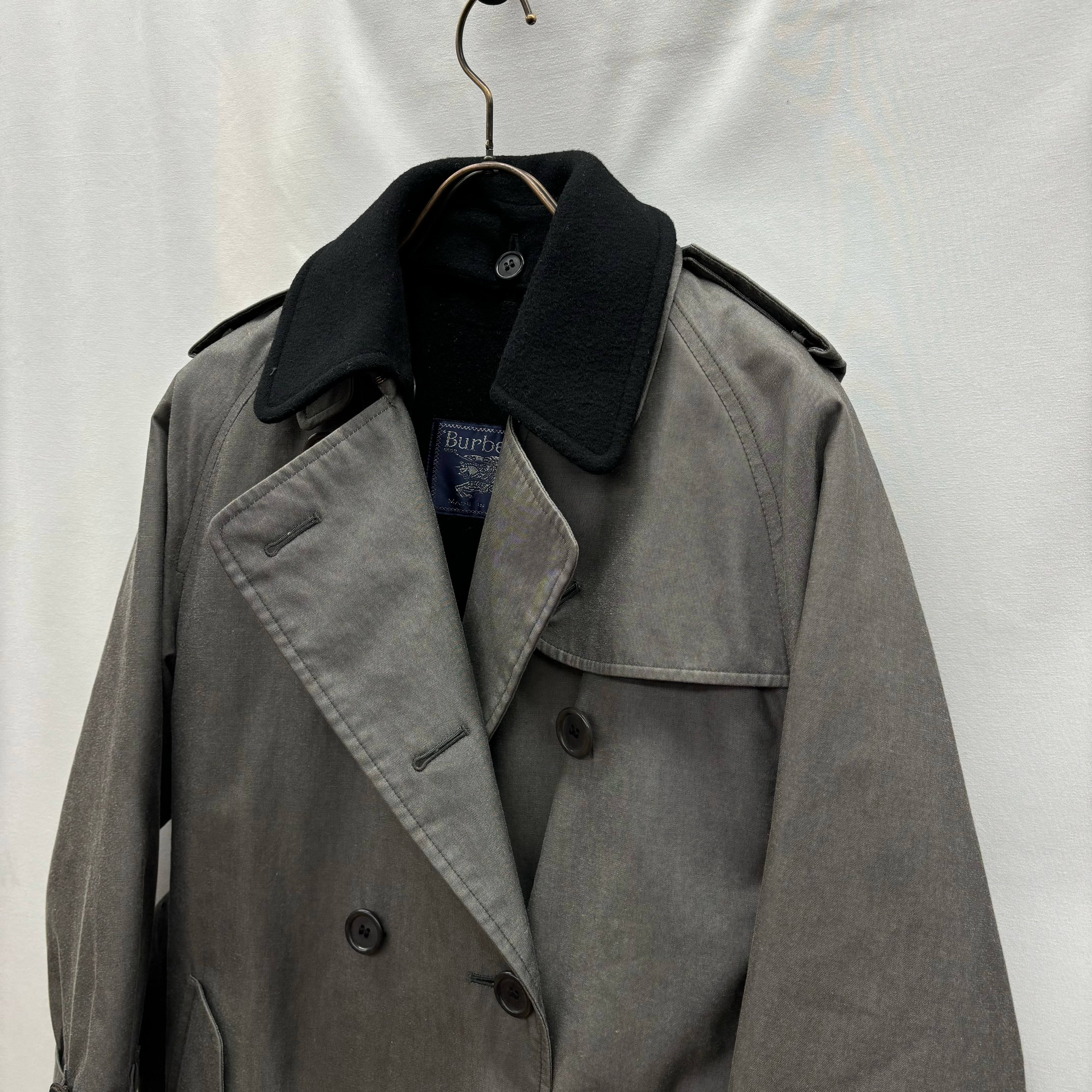 BURBERRYS】80s trench coat バーバリー トレンチコート レディース 一