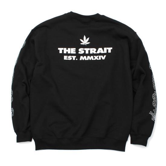 "THE CHRONIC" CREW NECK SWEAT #WHITE