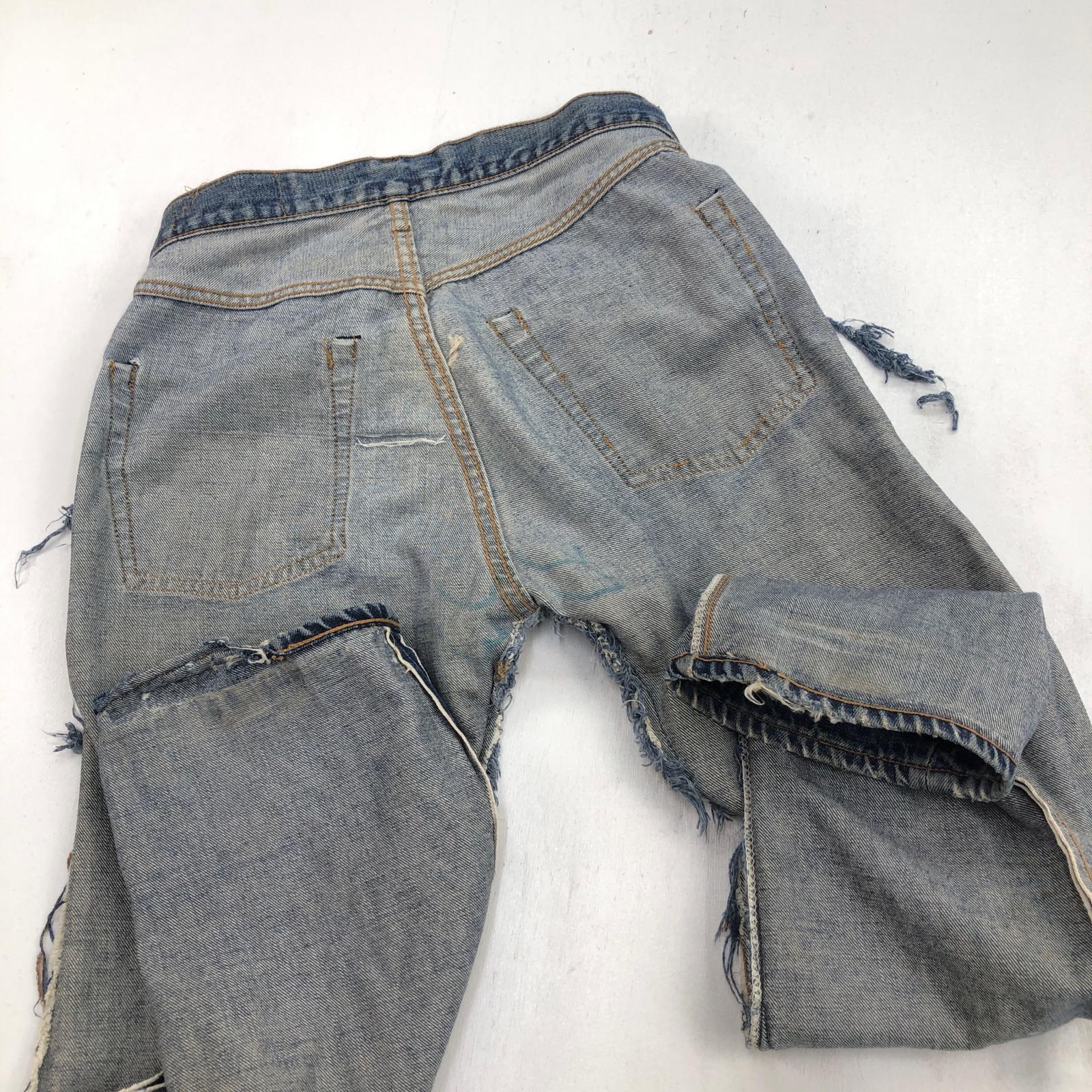 LEVI'S リーバイス 70年代 USA製 501 スモールe 均等V 66前期 バック
