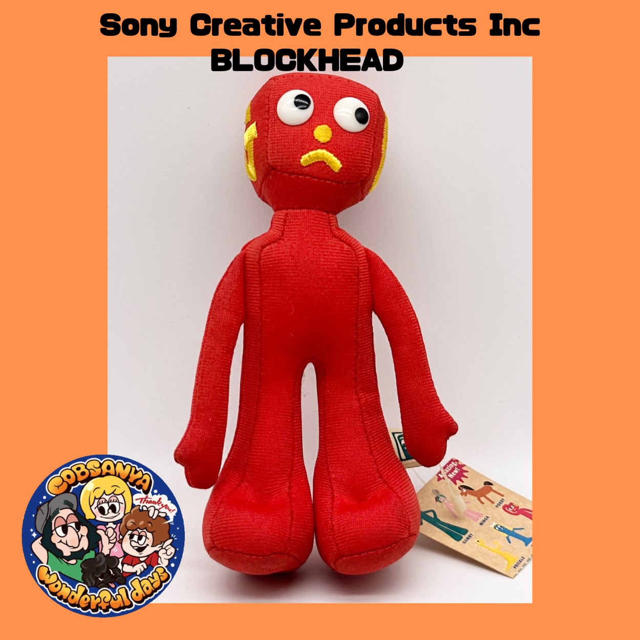 Sony Creative Products Inc. GUMBY BLOCKHEAD 「G」90～00s