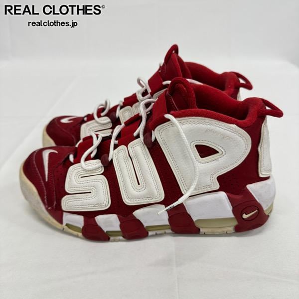 Supreme×NIKE/シュプリーム×ナイキ AIR MORE UPTEMPO/エア モア アップ