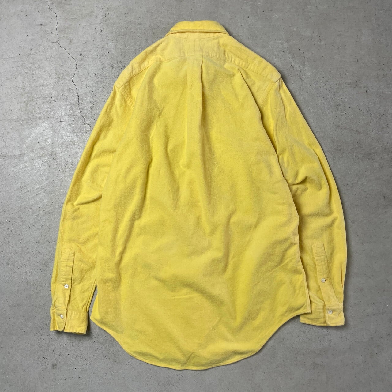 90年代 RALPH LAUREN ラルフローレン シャモアクロス 長袖シャツメンズ