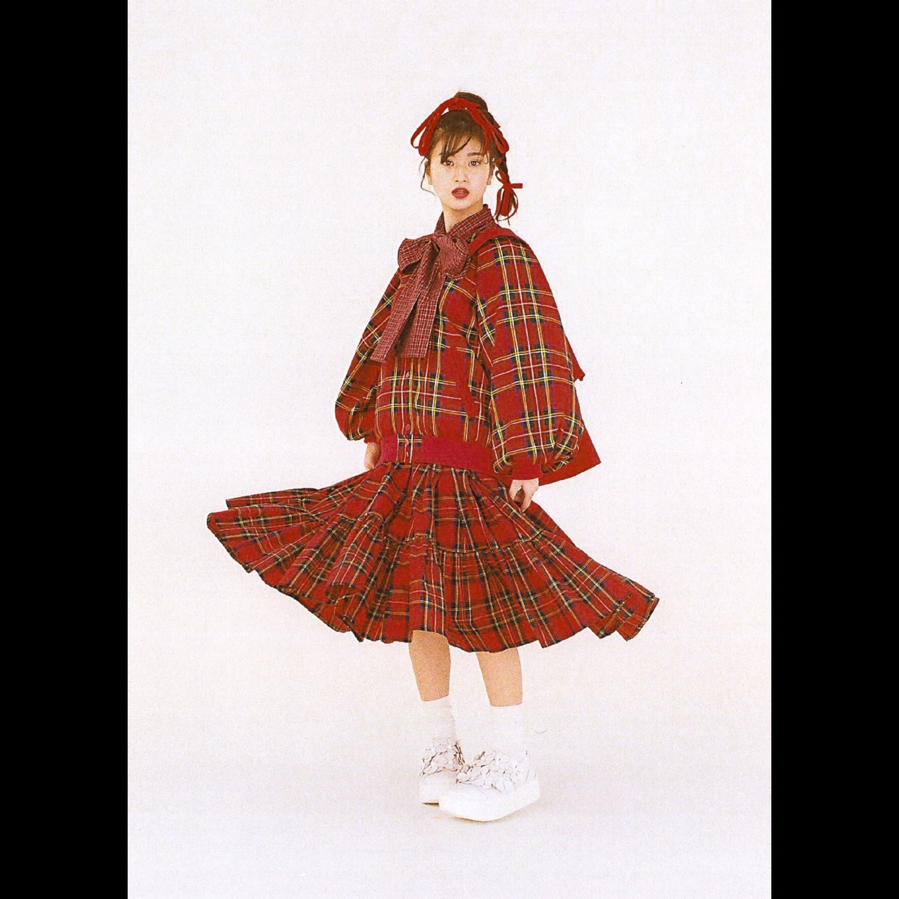 リボンワンピース RED