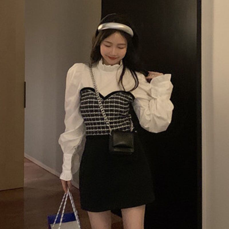 シャツ ショートスカート ロング YY-ファッション8710021843