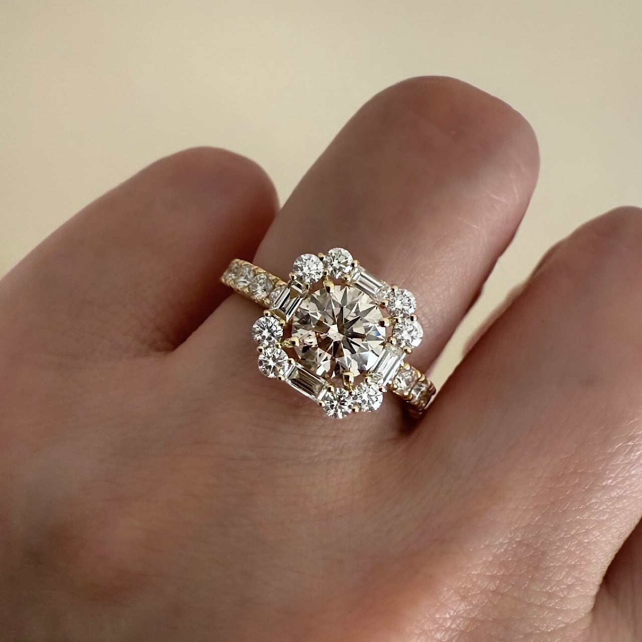 専用JQ233★高級ダイヤモンド0.502ct K18PG リング全石鑑定 鑑付 JQ233☆高級 ダイヤモンド0.502ct K18PG リング 全石鑑定 鑑付