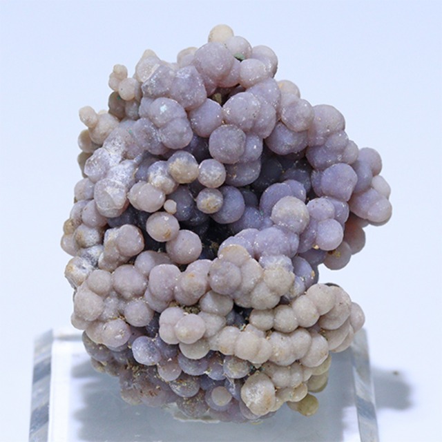 〔D364-60〕インドネシア産 グレープアゲート 標本 鉱物 原石 Grape agate 【メール便不可】