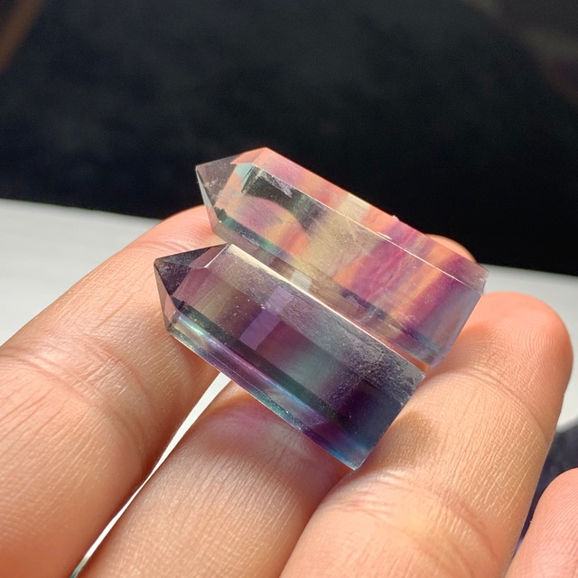 2.フローライト親子うさぎが住む世界☆