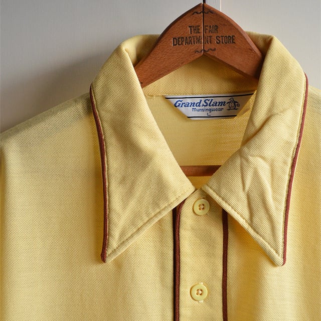 70s 80s Munsingwear（マンシングウェア） ペンギン刺繍ポロシャツ