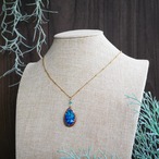 陶器ネックレス  みずたまりno.10 しずく
