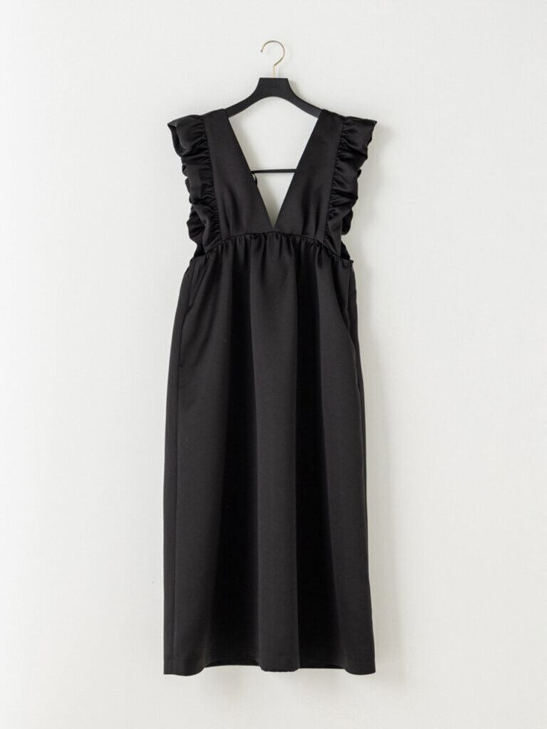 【1/上旬〜中旬入荷次第お届けのご予約】 Mewl/ミュール THERESE DRESS M264-58166