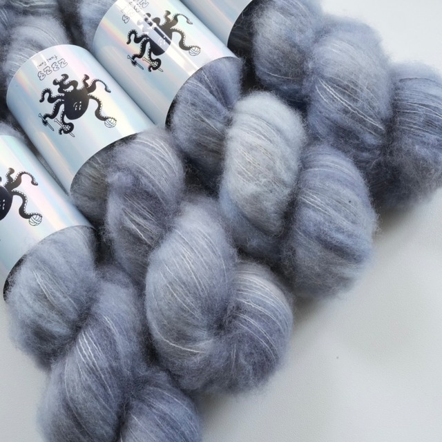 collaboration hand dyed yarn
