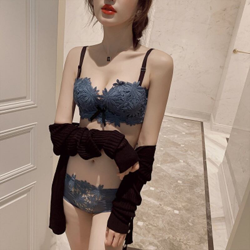 下着 ブラジャー パンツ フラワー セクシー レディース 勝負下着 大人可愛い 韓国 韓国ファッション オルチャン オルチャンファッション P1280 Korean Select 韓国ファッション オルチャンファッション