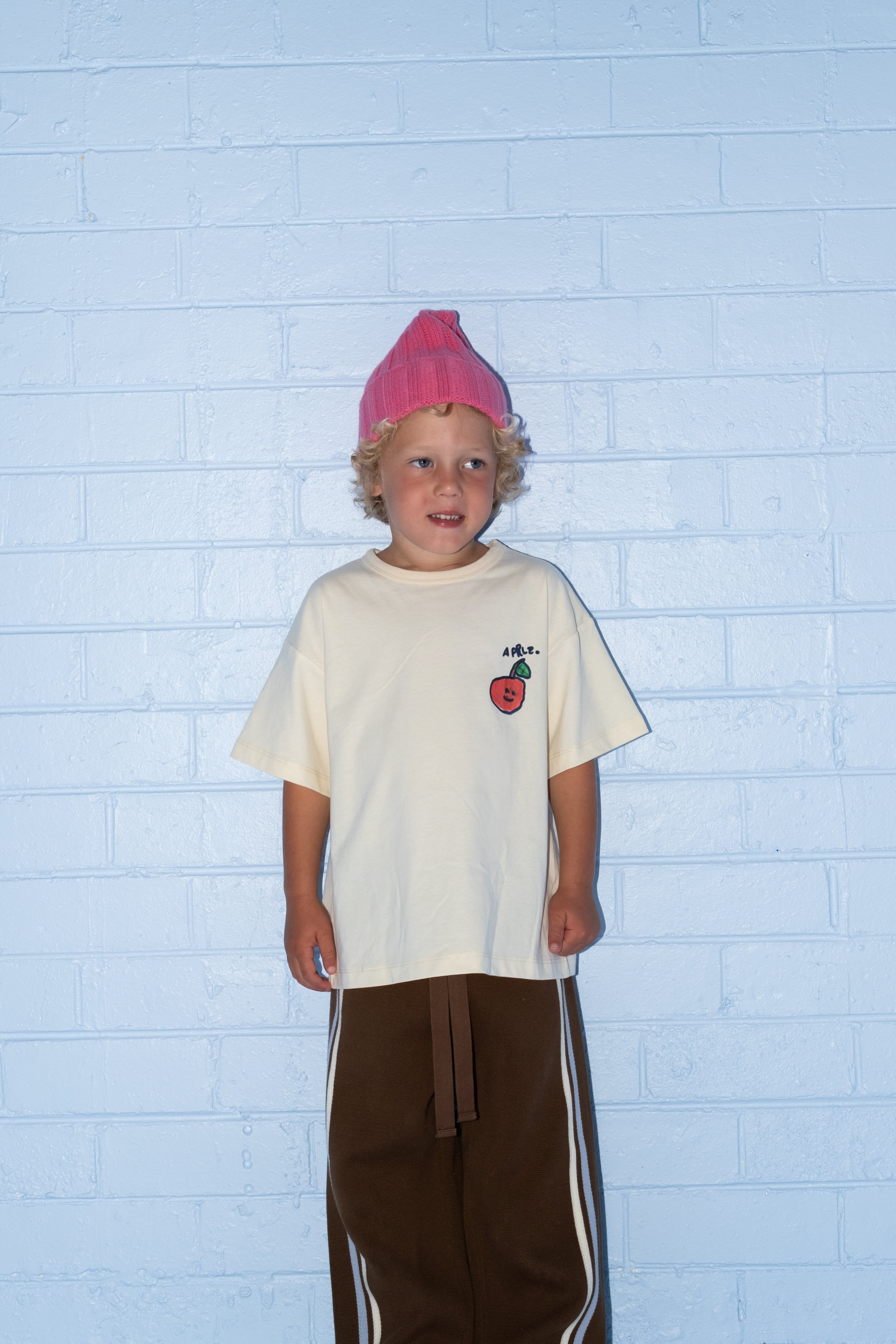 【予約】送料無料 Grown / ORGANIC FRUIT SALAD TEE - MILK