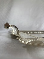 ヴィンテージ　大型トレー　ハンドル付き　シルバープレート鏡面　Edel glanz イタリア製 12twdz15