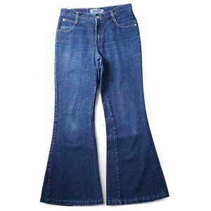 Vintage mega flare denim pants "made in Canada"