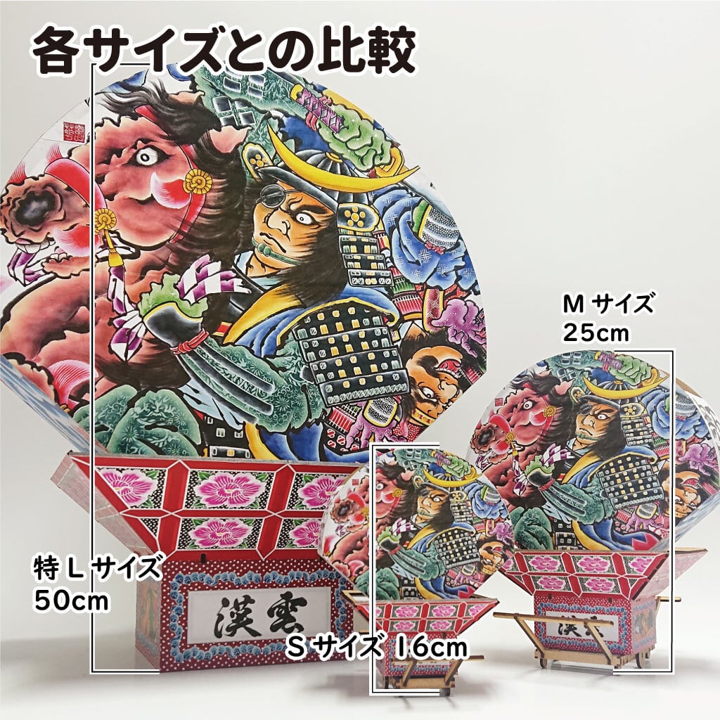 ねぷたクラフトキット（特L）伊達政宗 | 簡単に作れるねぷたの工作
