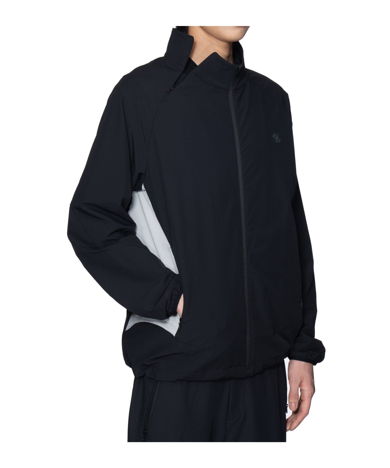 SAN SAN GEAR] 23FW SEAM WAVE JACKET BLACK 正規品 韓国ブランド 韓国