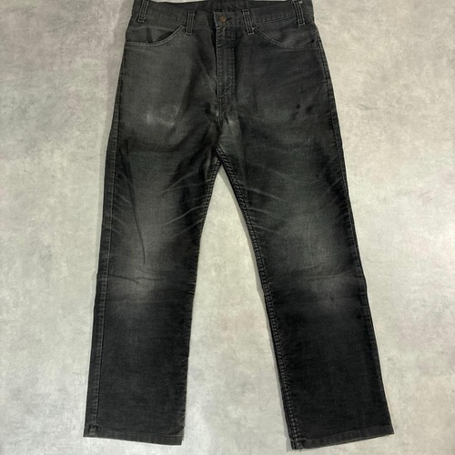 90s USA製 Levi's コーデュロイパンツ 519-1558 ブラック