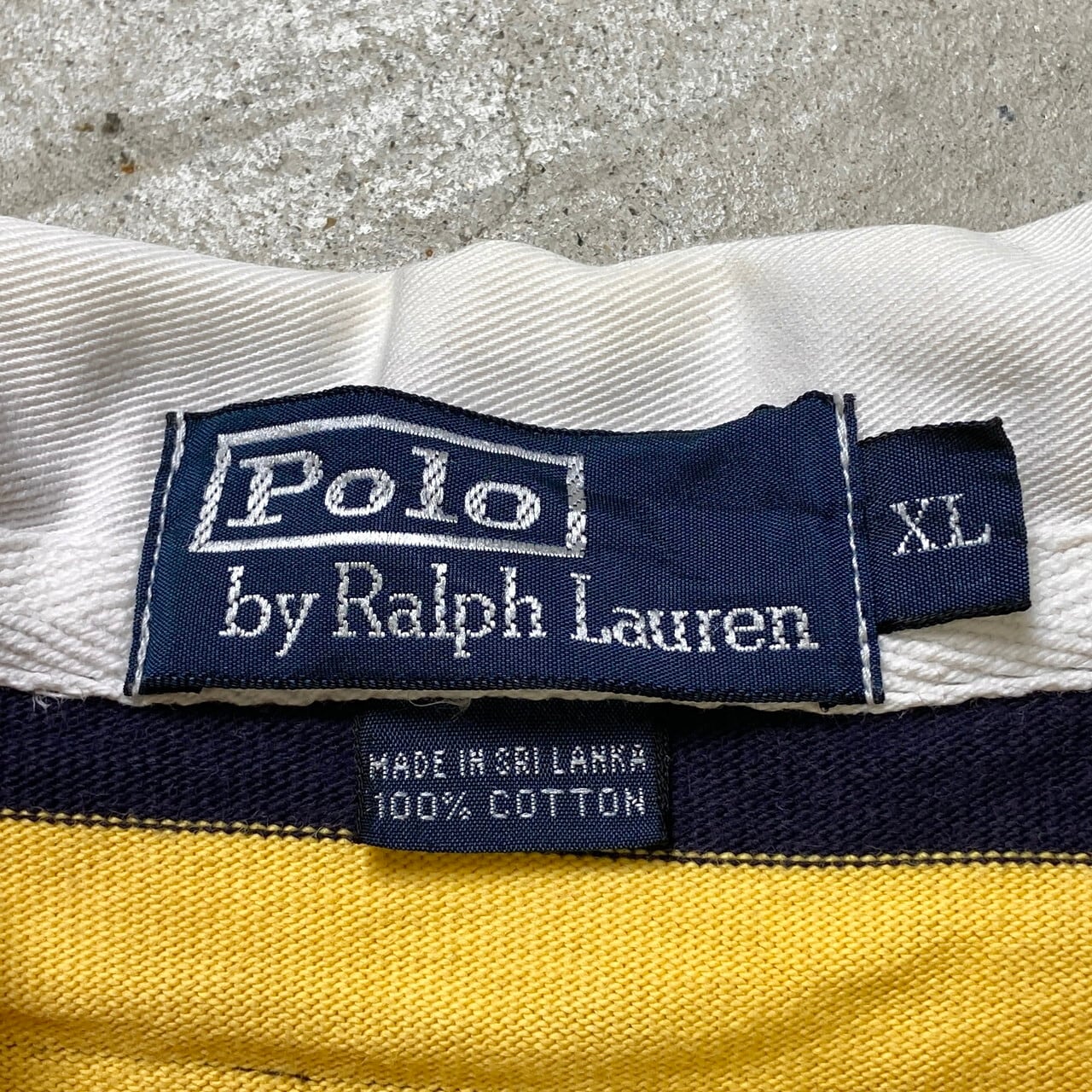 90年代 Polo by Ralph Lauren ポロバイラルフローレン ボーダー ラガー