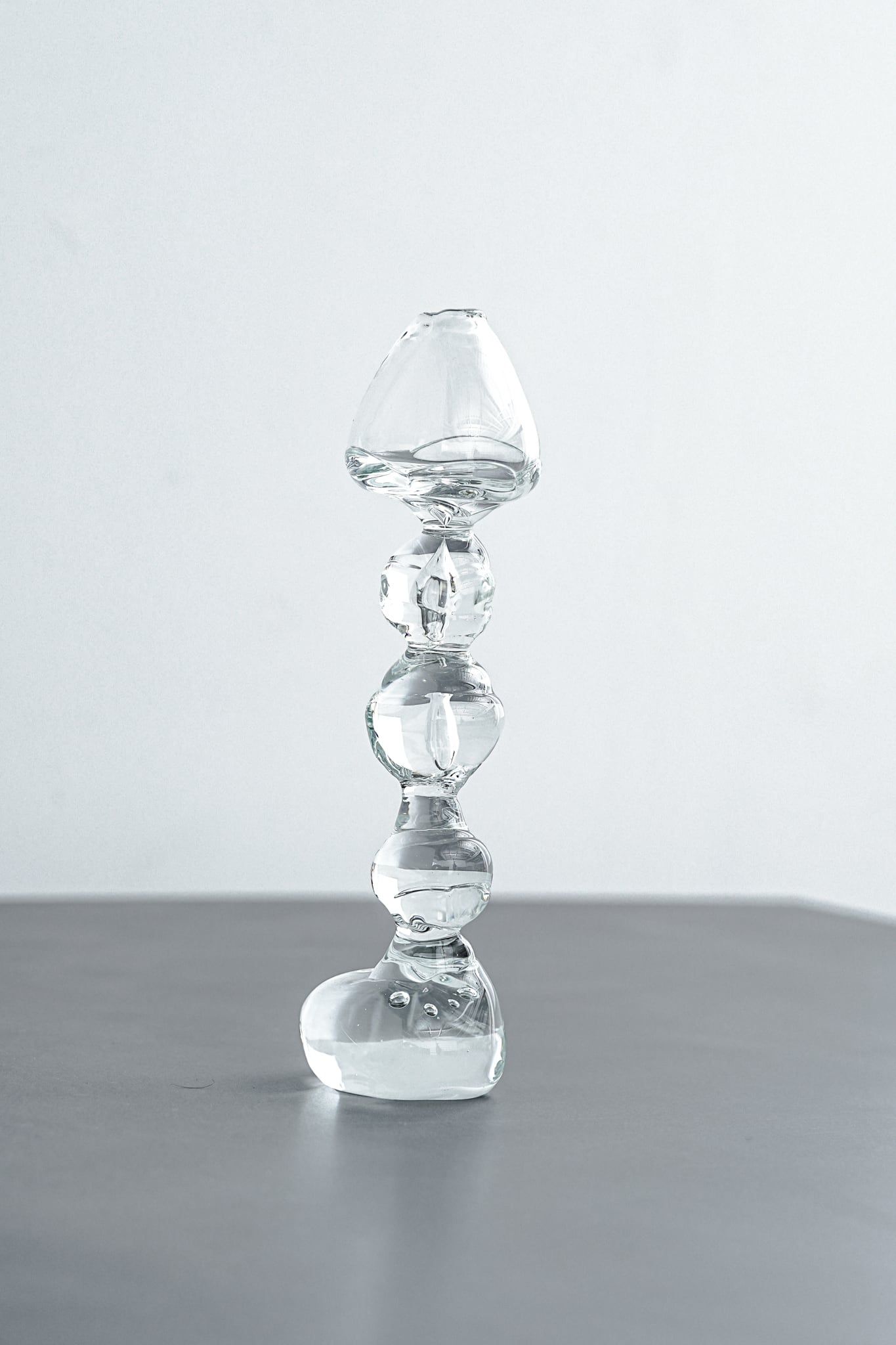 安藤里実　ガラス　一輪挿し 安藤里実 / Vase L 23 | MATOYA