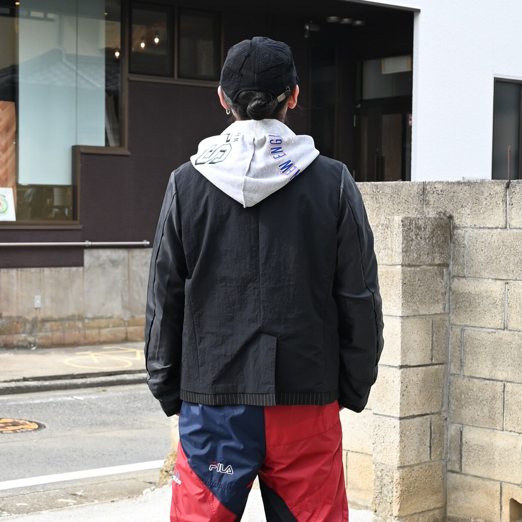 KUON / Reversible Kimono Collar Blazer | GANKO