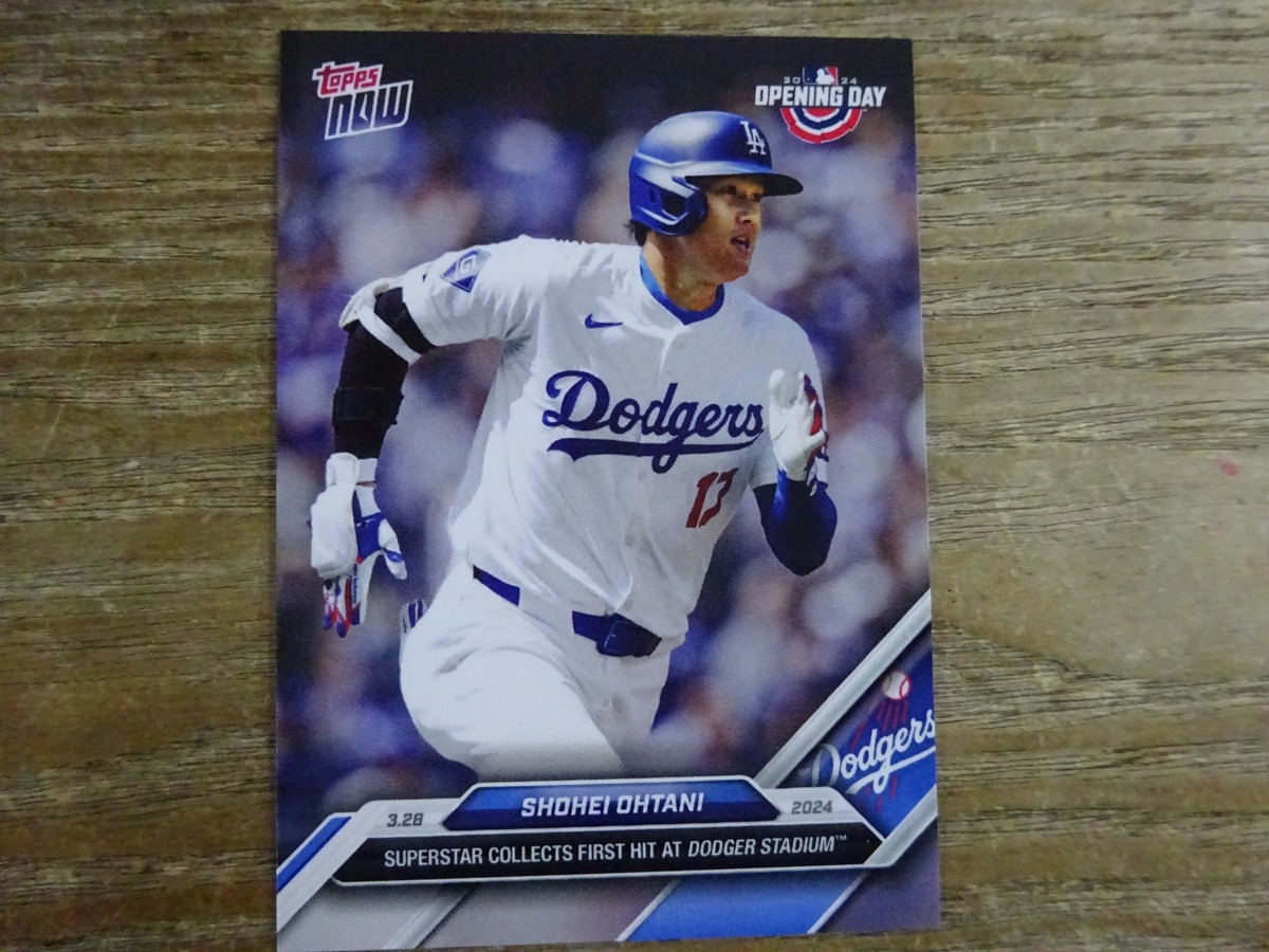 大谷翔平 2024 MLB TOPPS NOW #9 | スポーツカードミントC&K本厚木店 