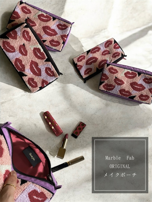 【MARBLE FAB】コスメポーチ