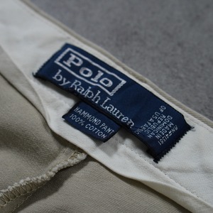 90s Polo by Ralph Lauren POLO CHINO HAMMOND W35L31相当 古着