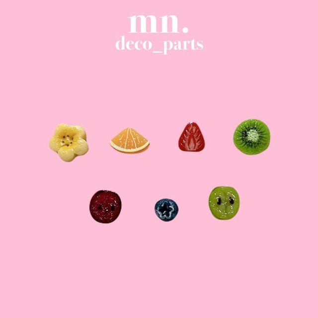 【3個セット】ミニ　デコレーションパーツ　ミニチュア　リボン　ケーキ　ガチャ詰め　ホイップデコ