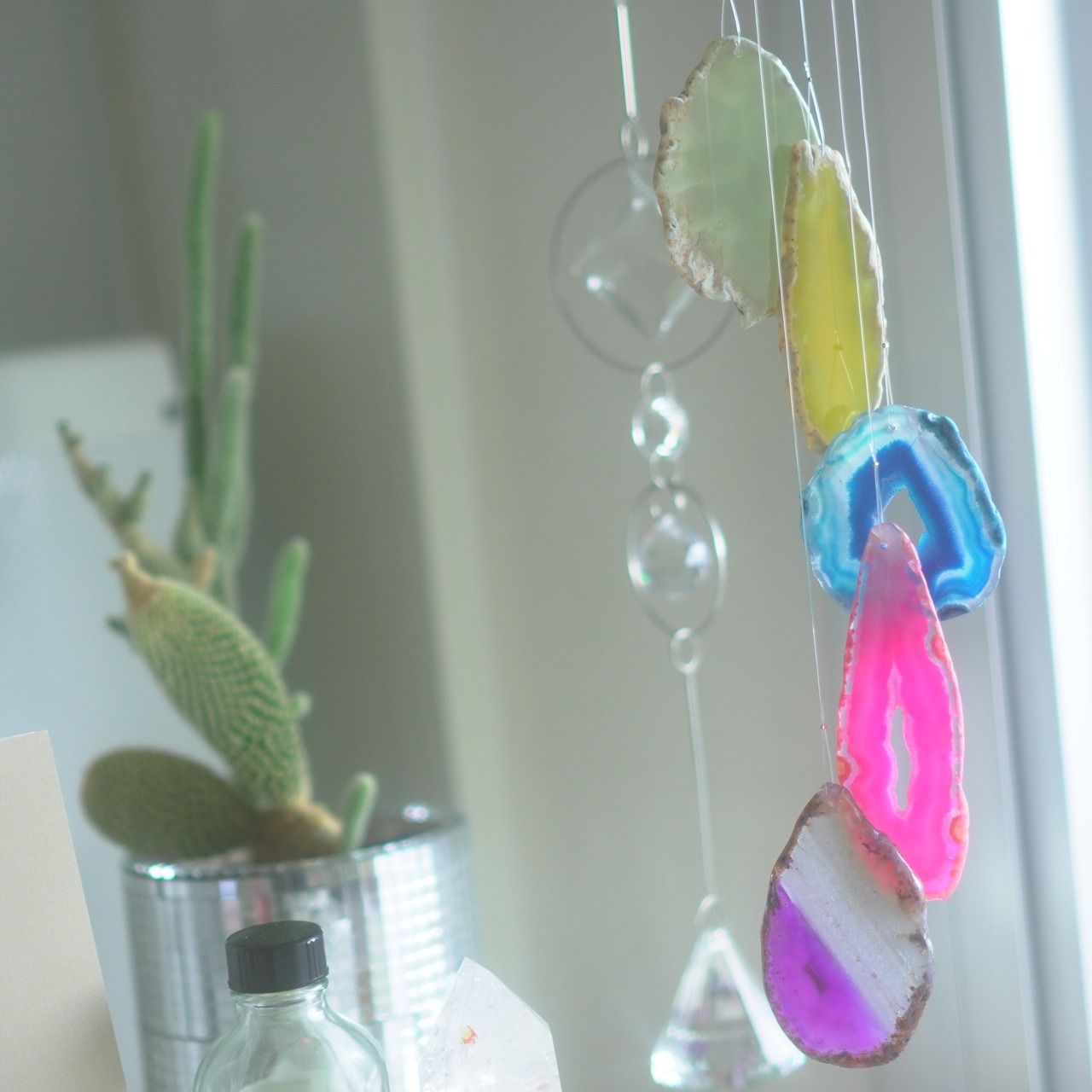 Vivid Rainbow 31 - アゲートヒーリングチャイム / Agate Healing Chime 1378