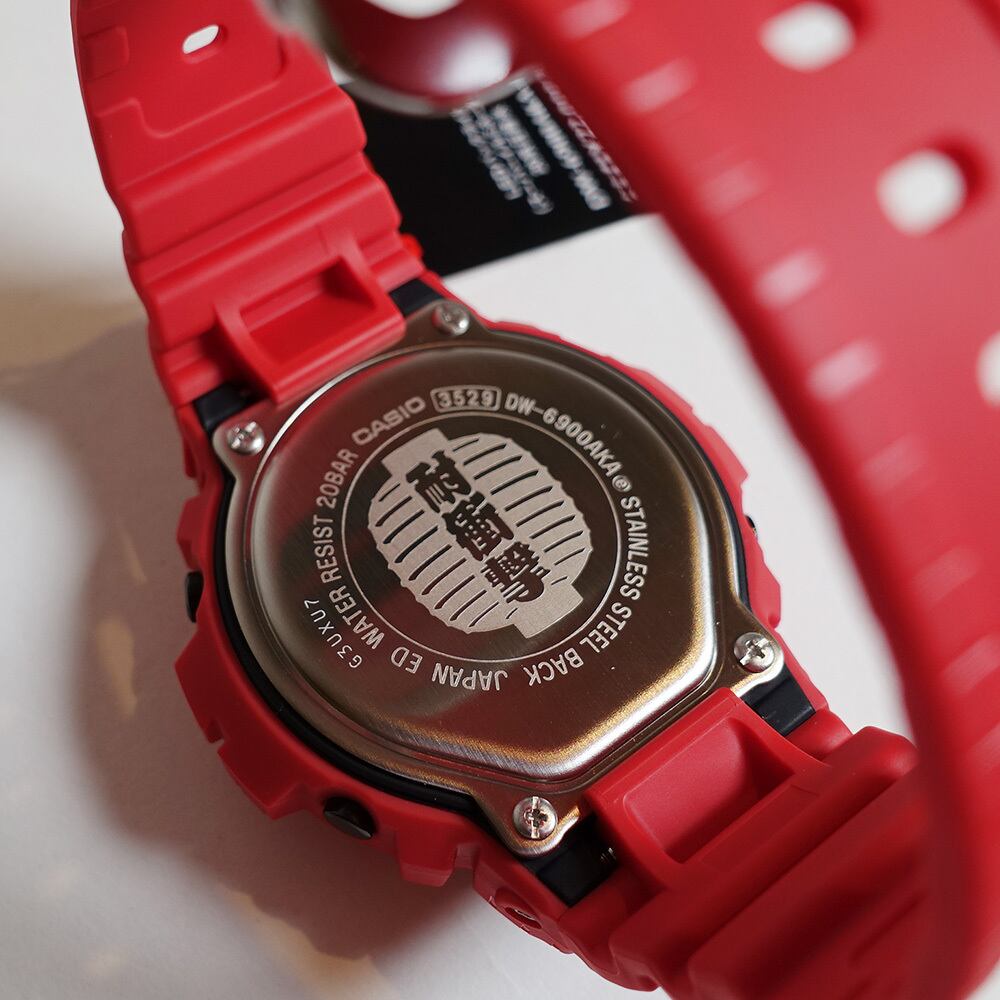 G-SHOCK／耐衝撃赤提灯 DW-6900AKA-4JR 日本製シリーズ メンズ カシオ
